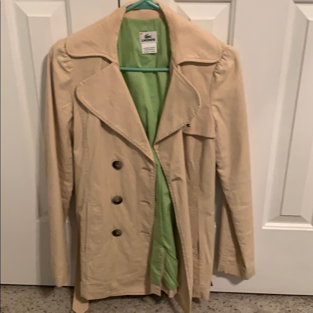 Lacoste khaki jacket
